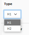 The new field for the content element